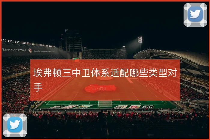 埃弗顿三中卫体系适配哪些类型对手